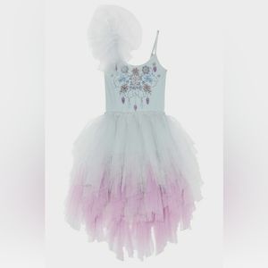 TTDM tutu du monde tulle ruffle long dress 8 9 10 11